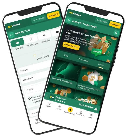 Obtenir votre bonus d'inscription