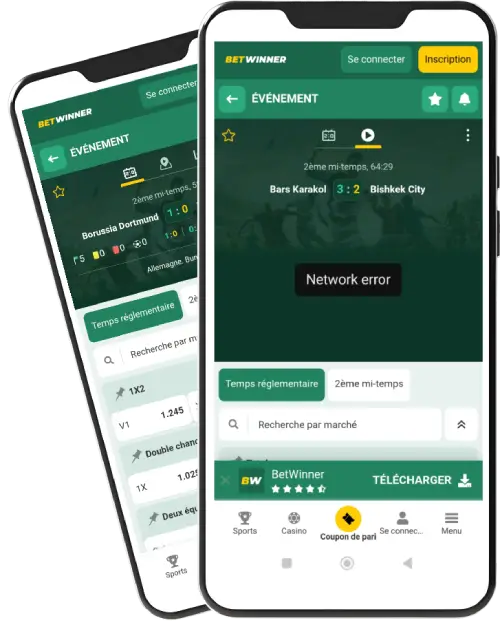 Parier sur iPhone avec Betwinner pour iOS